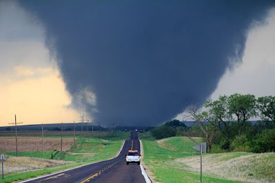 A tornado in USA