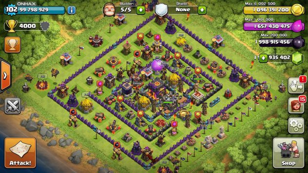 cheat engine bluestacks clash of clans 2015