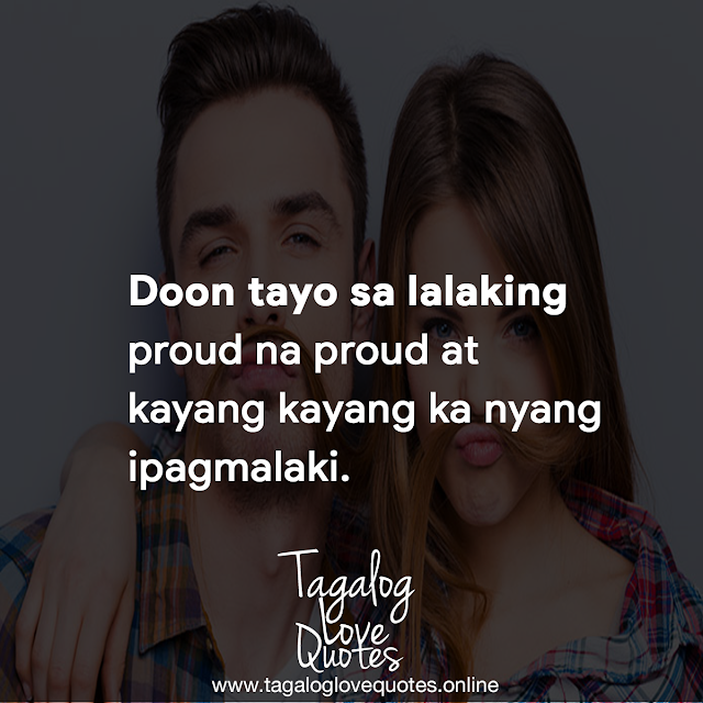 Doon tayo sa lalaking