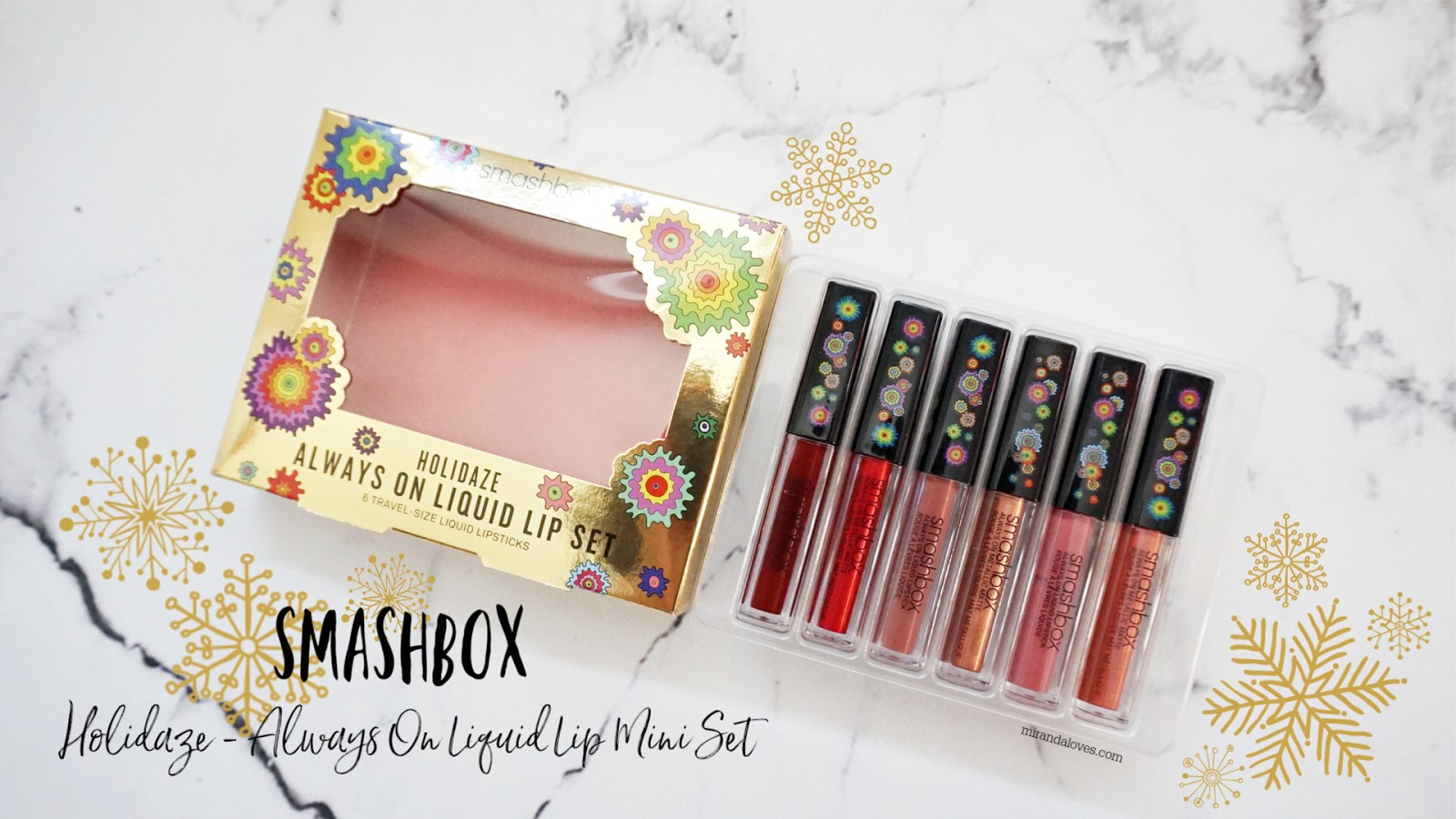 smashbox liquid lipstick set