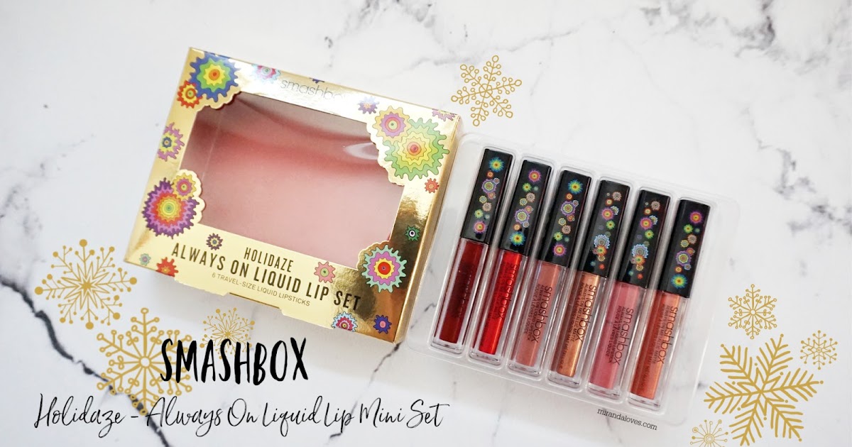 smashbox lip set