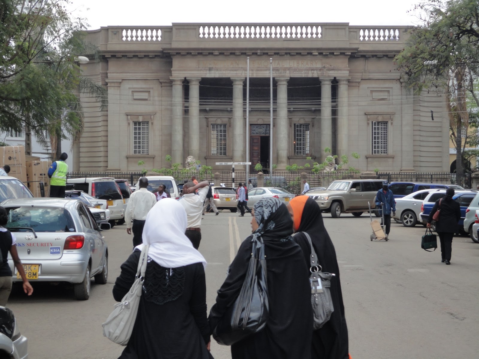 Barbara's year in Rwanda The big smoke aka Nairobi