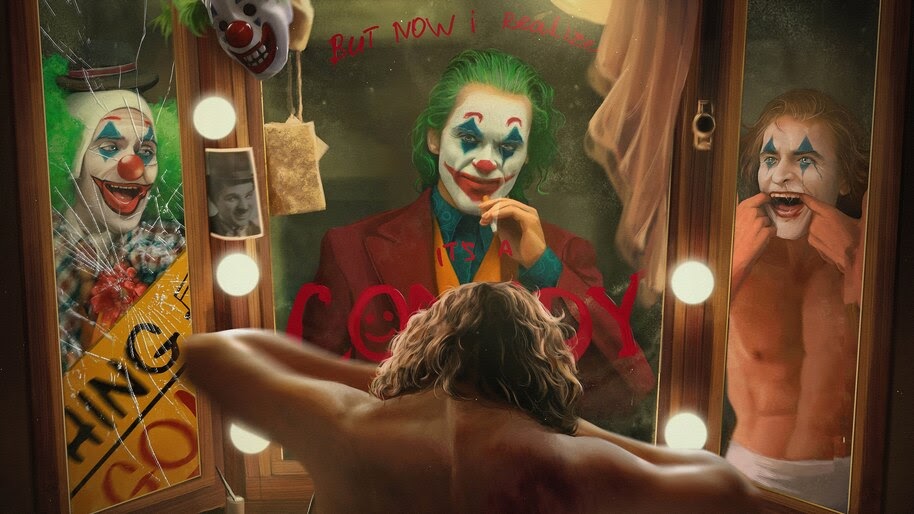 Joker, Movie, 2019, Clown, Joaquin Phoenix, 8K, #7.144