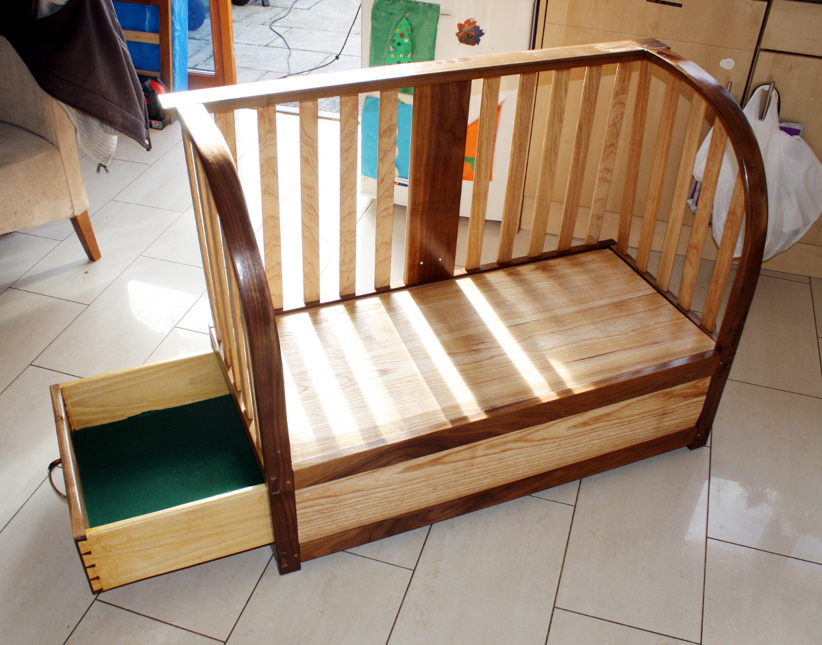 David Barron Furniture Hand Made Cot