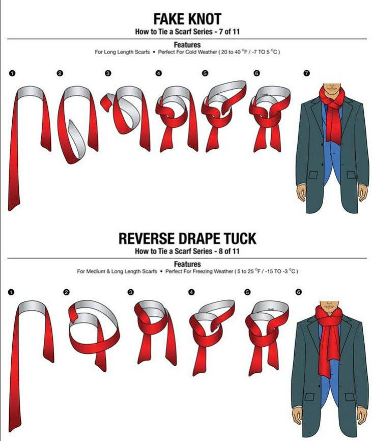 11 Ways to Tie a Scarf... | Welcome to Dulcetz Fashion Page