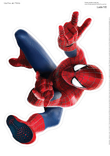 Spiderman: Free Printable Centerpiece.