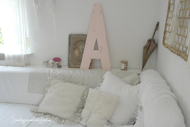 mein Shabby chic Wohnzimmer