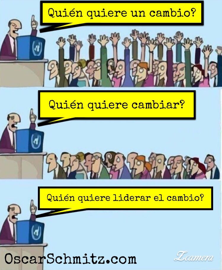 La transformación es ir más allá del cambio