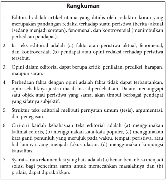 Ppt Struktur Dan Kaidah Kebahasaan Teks Editorial MURIT