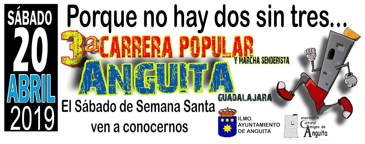 III CARRERA POPULAR ANGUITA 2019
