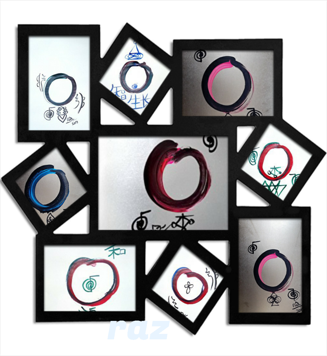 Razarts: Large Wall Small art Interesting Gallery wall Ideas with 23
