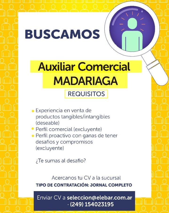 Elebar busca personal