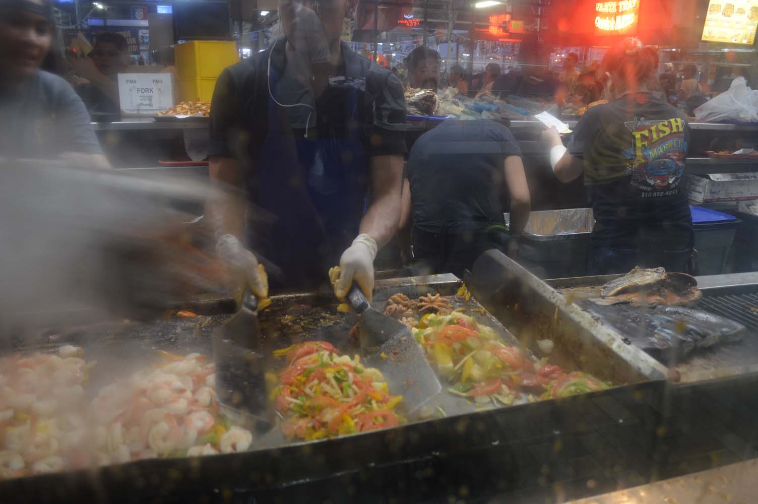 Feast on Fresh Seafood at the World Famous San Pedro Fish Market!