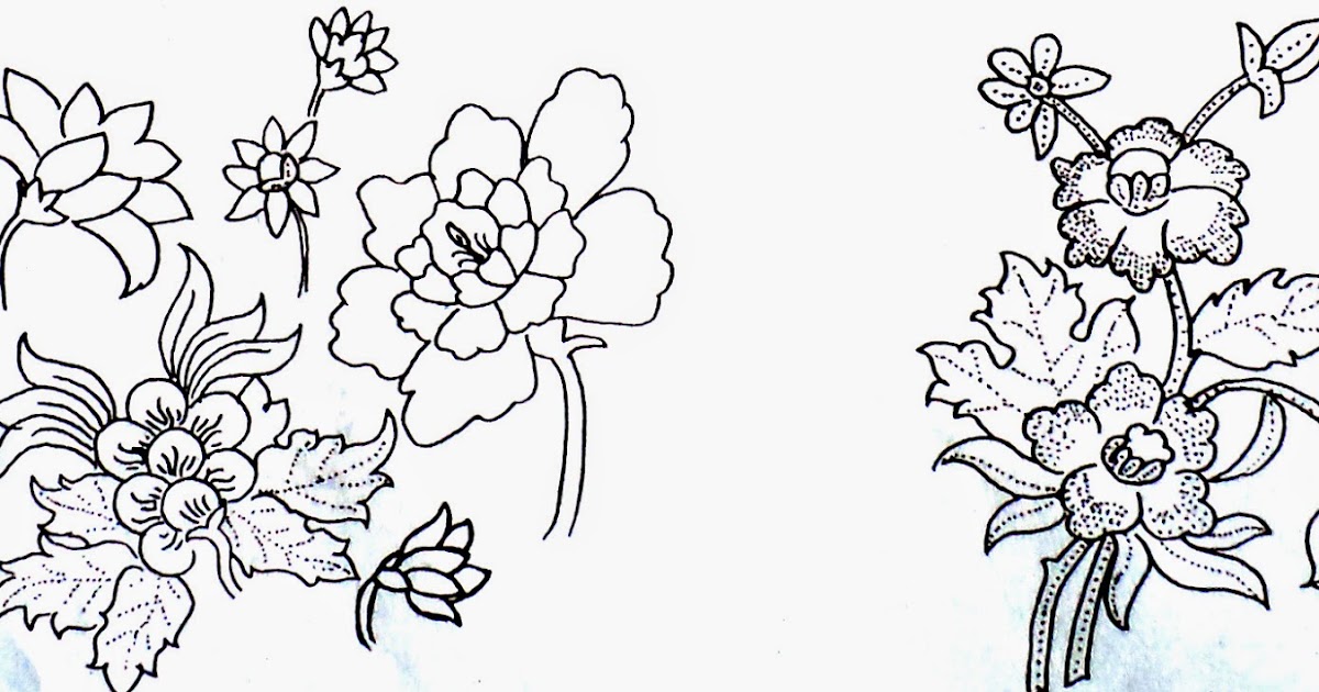 30+ Sketsa Gambar Batik Fauna Sederhana, Gambar Batik jpg (1200x630)