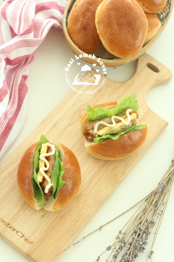 Nasi Lemak Lover Japanese sandwich bread buns 日式三明治面包卷