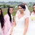 Bride Unimpressed As Groom Buys 50 pigs To Walk Her Up The Aisle