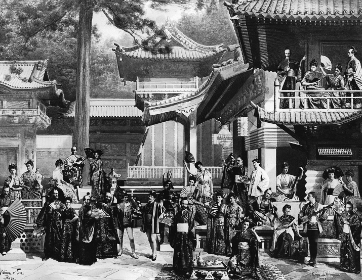 The History Girls The Mikado and the Japanese Village in Victorian