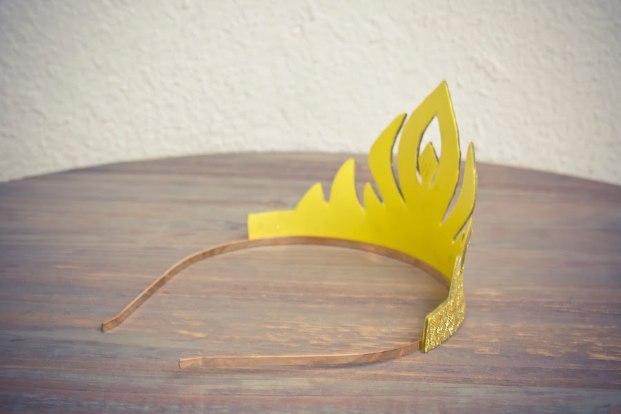 diy corona elsa frozen crown
