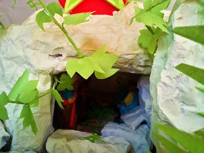 Christmas Crib' 2016 This picture is about Christmas Crib, based on the theme: "I am the resurrection and the Life."