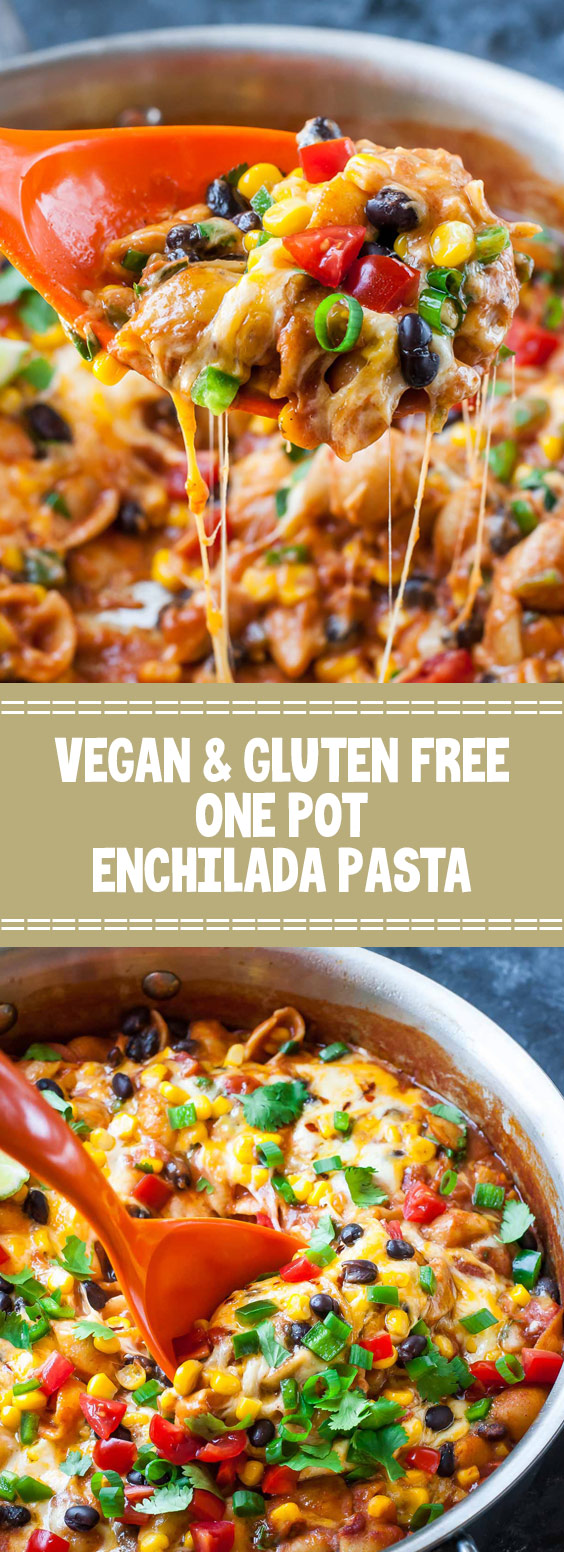 Healthy One Pot Enchilada Pasta (Vegan & Gluten Free) 25idnews