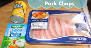 Growing to Four: Crockpot Ranch Pork Chops