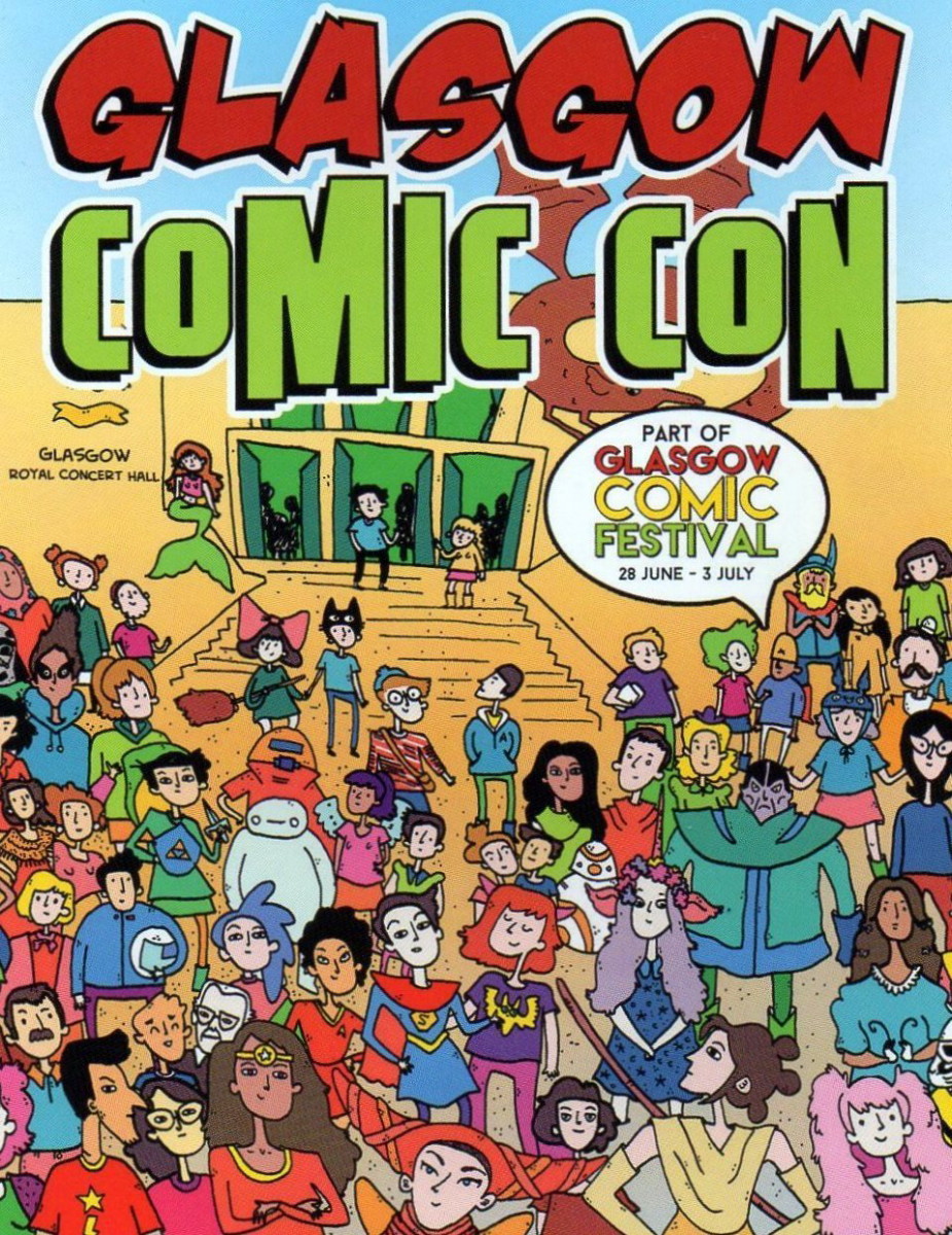 CRIVENS! COMICS & STUFF GLASGOW COMIC CON 2016 EXCLUSIVE PHOTOS