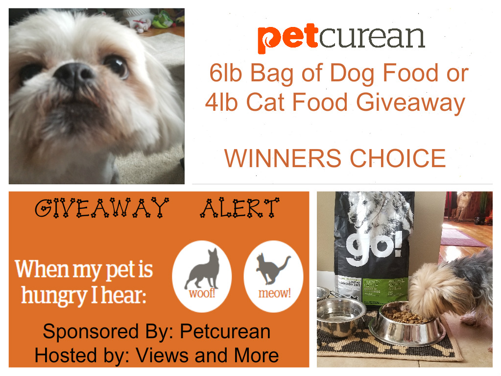 Petcurean Pet Food Giveaway