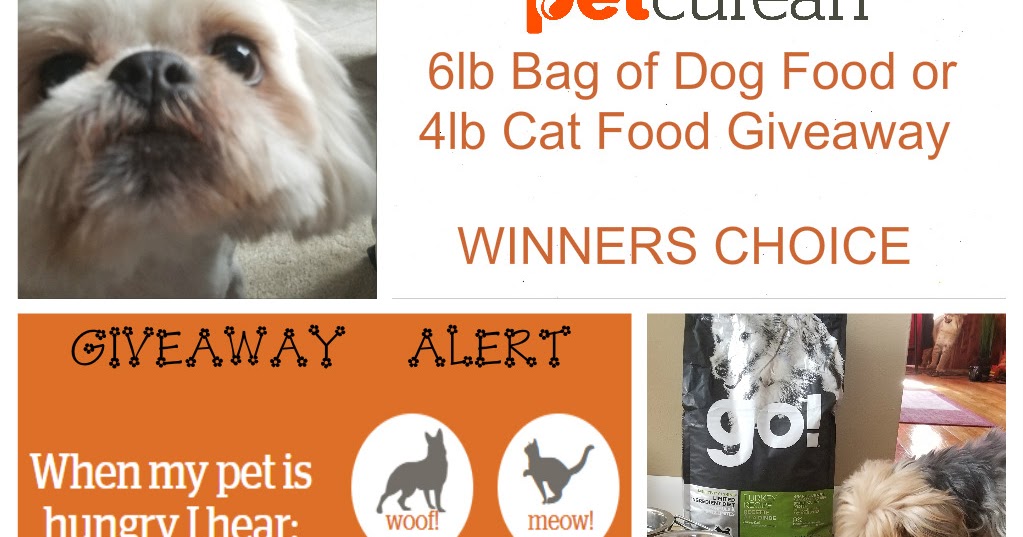 Petcurean Pet Food Giveaway