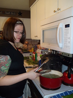 FoodThoughtsOfaChefWannabe: Pickling Asparagus with Jessica, the woman ...