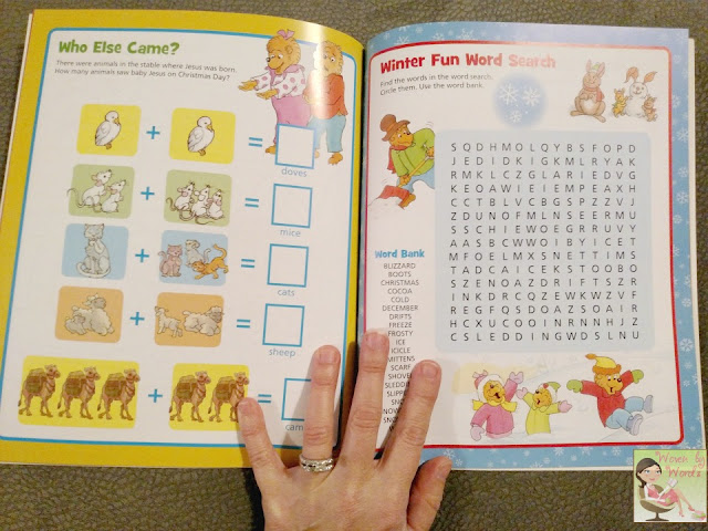 Berenstain Bears children's book, Christmas activity book