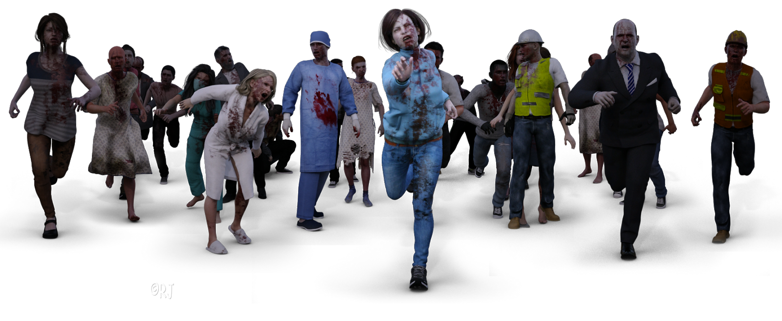 RJs DazZariffic Spot Zombie Horde