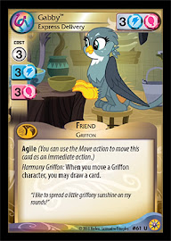 My Little Pony Gabby, Express Delivery Friends Forever CCG Card