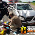 Colisão envolvendo carro e moto deixa popular ferido na BR 230