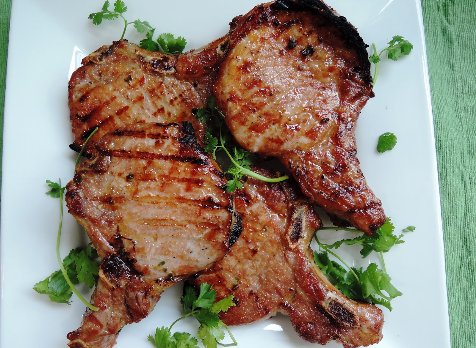 The Briny Lemon VietnameseStyle Grilled Pork Chops
