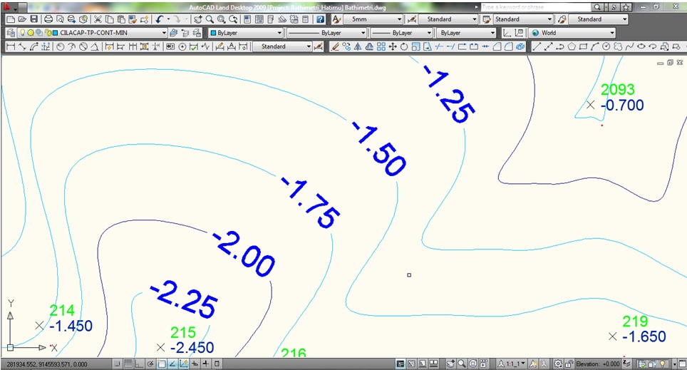 Wikan Mariana Membuat Kontur Dengan Autocad LD Part IV (end)