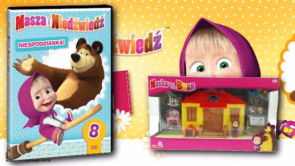 Wygraj 8. część przygód Maszy i Niedźwiedzia Konkurs