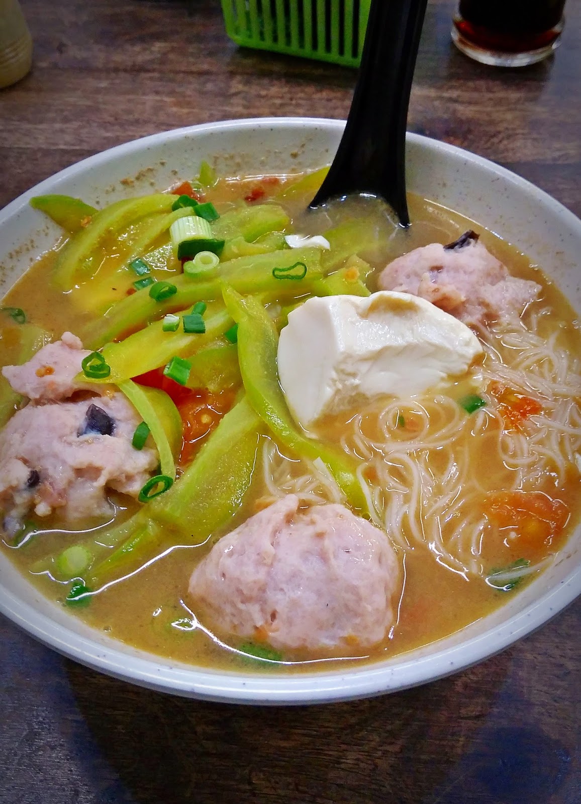 Venoth's Culinary Adventures Restoran 126 Bittergourd Noodles Taman