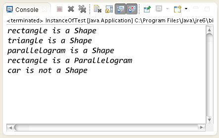 Example Of Instanceof Operator In Java – ILTCN