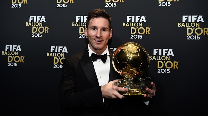 Messi, ganador del Balón de Oro 2015