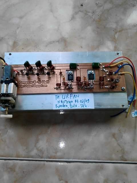 Pemancar Fm Murah Pemancar Fm C1971 Dengan Osc Tuner