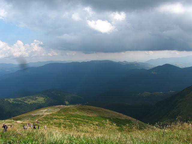 вид на заросляк с говерлы