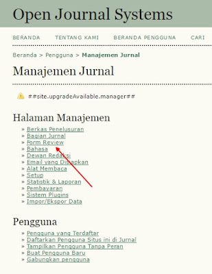 Manajemen Jurnal Open Journal System Manajemen Jurnal Open Journal System