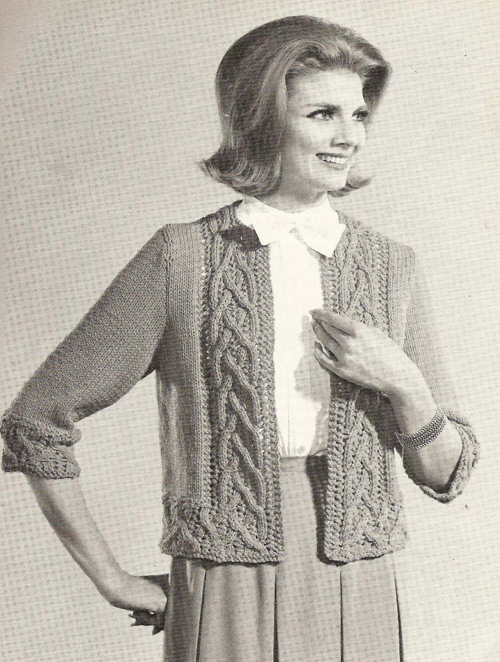 Vintage Knit Crochet Shop Talk Quick Fashions Knit Crochet Patterns