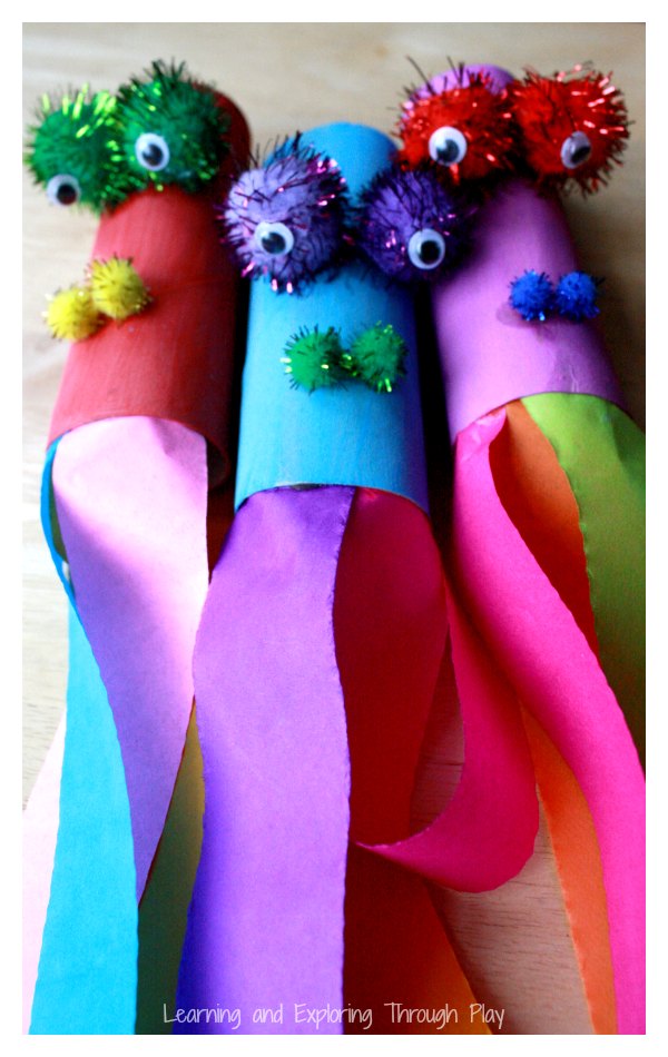 Cardboard Roll Dragon Craft - Our Kid Things