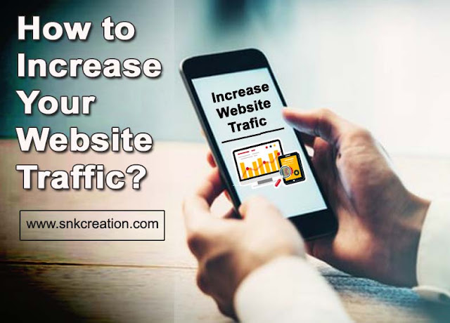 how to increase website traffic through google