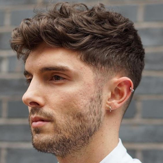 Cabello Tipos De Corte De Cabelo Masculino Ondulado Degrade Cabelo