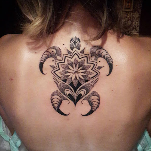Este dotwork tartaruga