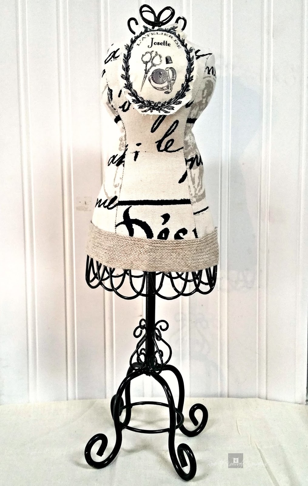 Easy DIY Dress Form Pin Cushion Redo It Yourself Inspirations Easy