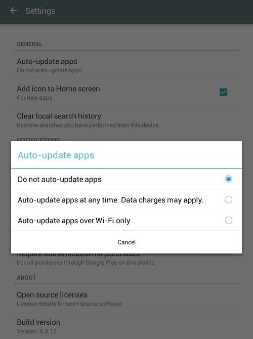 Cara Mudah Mematikan Auto Update Aplikasi di Android