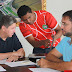 Prefeito & vice-prefeito se reuniram hoje, 30, com a equipe do fogo simbólico